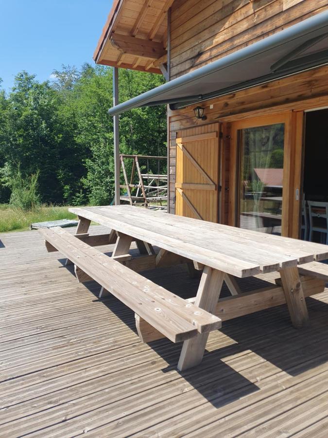 Chalet Des Charbonniers Avec Etang サン・モーリス・シュル・モセル エクステリア 写真